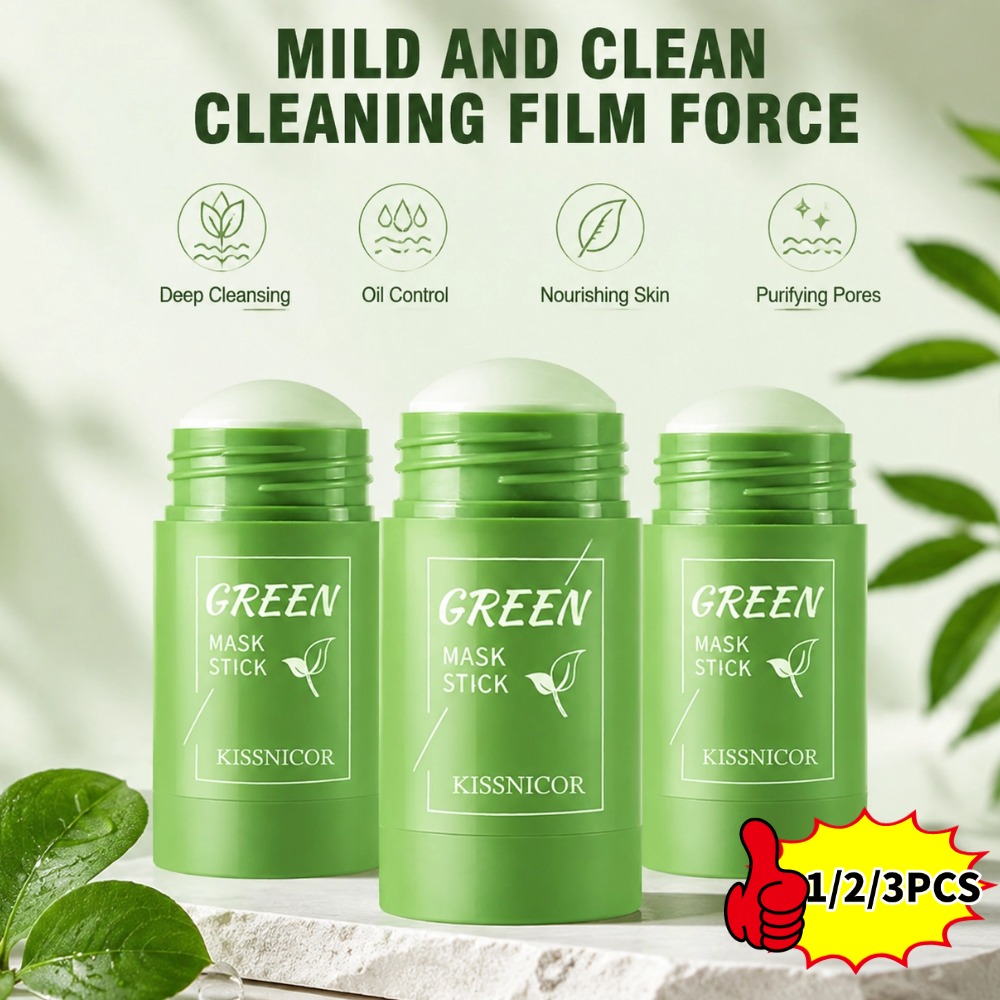 Green Tea Clay Stick Face Deep - Green Tea Cleansing Clay Mask 评论和价格