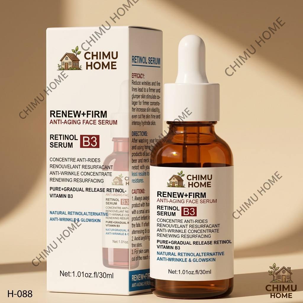 【CHIMU HOME】Retinol B3 Facial  - Hyaluronic Acid Facial Serum 评论和价格