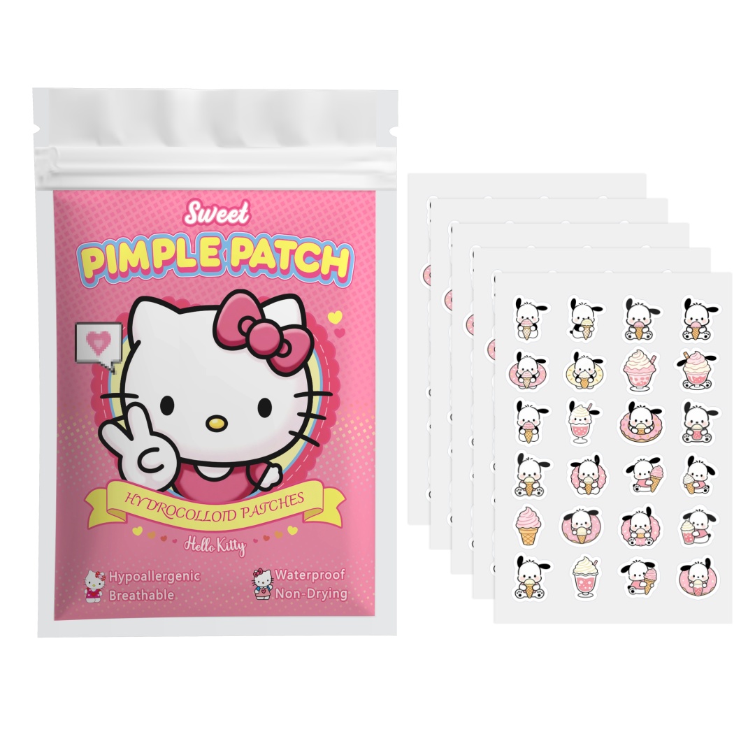 48/120PCS hello kitty Acne pat - Hydrocolloid Pimple Patch 评论和价格