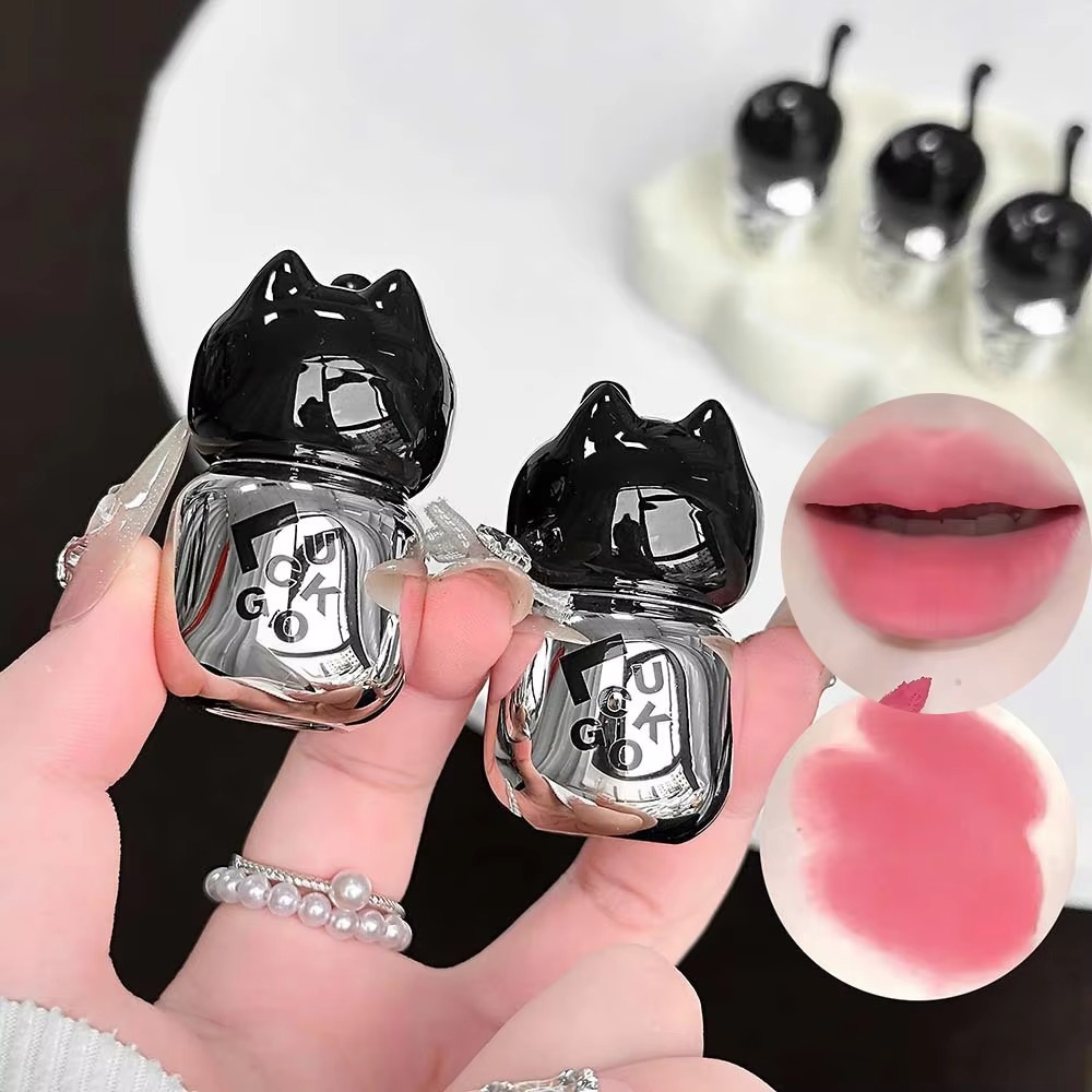 Cute Cat Red Tint Velvet Matte - Matte Velvet Lip Tint Long Lasting 评论和价格