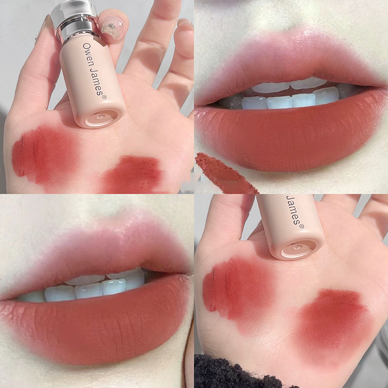 Small Bottle Pink Mist Lip Cre - Matte Velvet Lip Tint Long Lasting 评论和价格