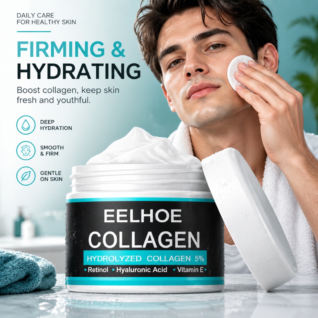 30g Male Collagen Hydrating Cr - Retinol Anti Wrinkle Cream 评论和价格