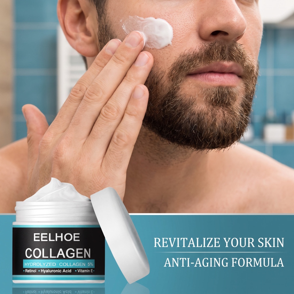 30g Male Collagen Hydrating Cr - Retinol Anti Wrinkle Cream 评论和价格
