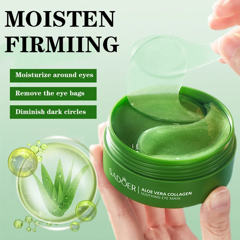60pcs Aloe Vera Collagen Eye M - Collagen Under Eye Patches 评论和价格