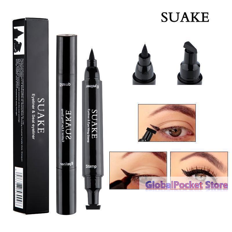[TG823]2PCS Black Eyeliner Dou - Waterproof Liquid Eyeliner Pen 评论和价格