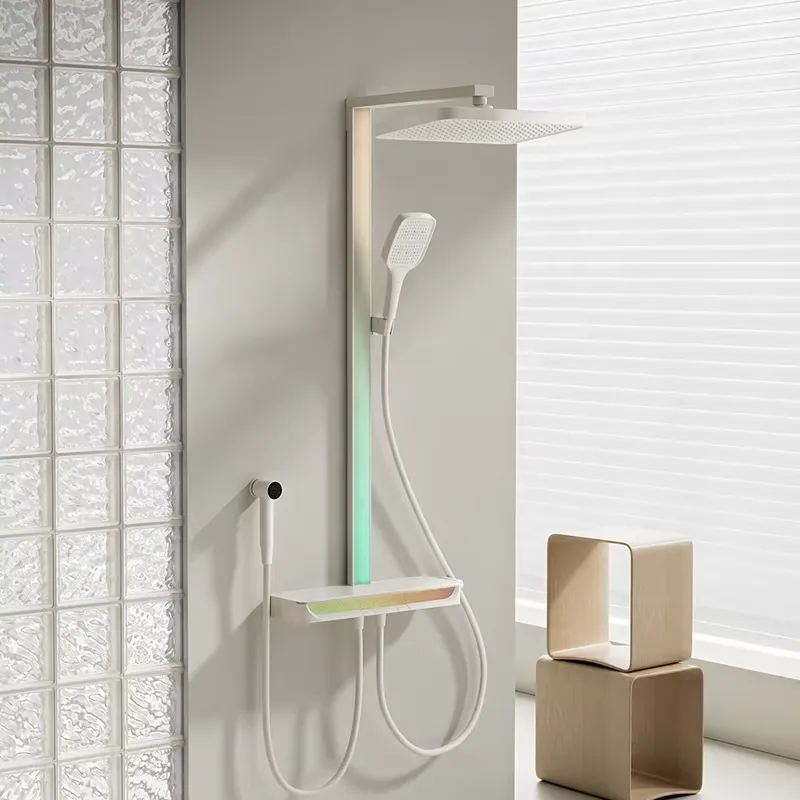 Brass Digital Waterfall Shower - Massage 评论和价格