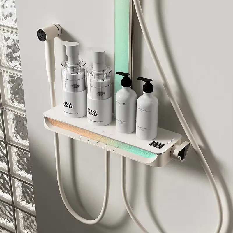Brass Digital Waterfall Shower - Massage 评论和价格