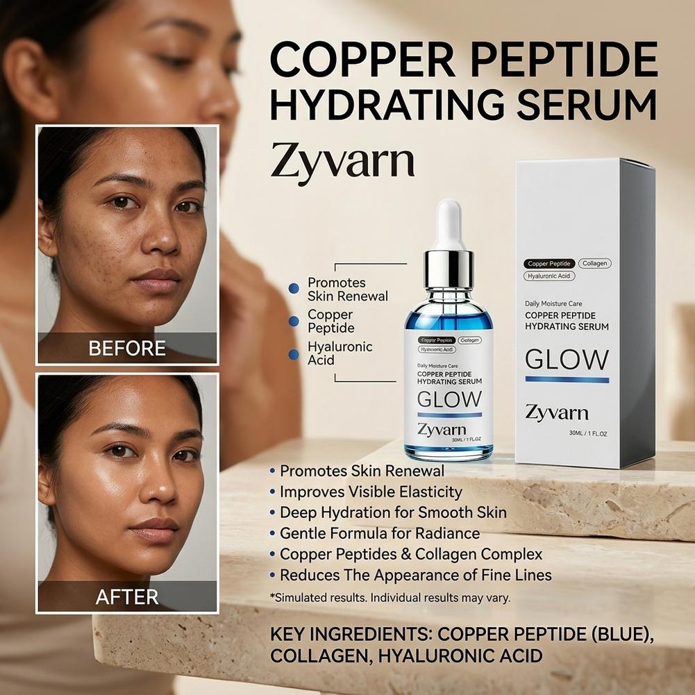 1/2/3/5pcs Copper Peptide Seru - Hyaluronic Acid Facial Serum 评论和价格