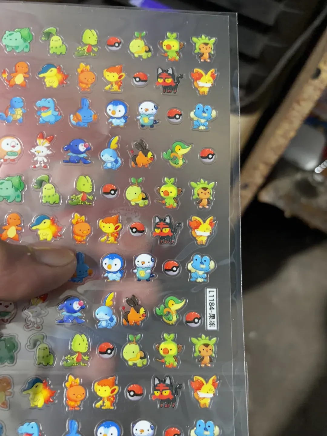  Nail Stickers Charmander Bulb - Nail Art 评论和价格