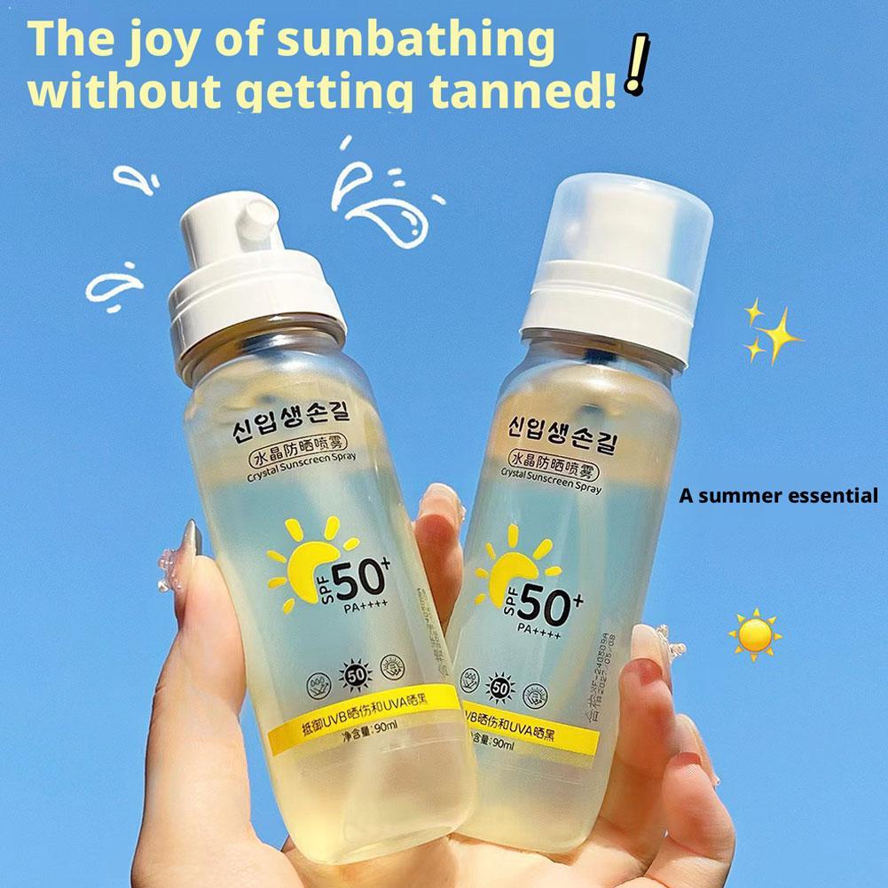 Korean Spf 50+ Sunscreen Spray - Spf 50 Waterproof Sunscreen 评论和价格